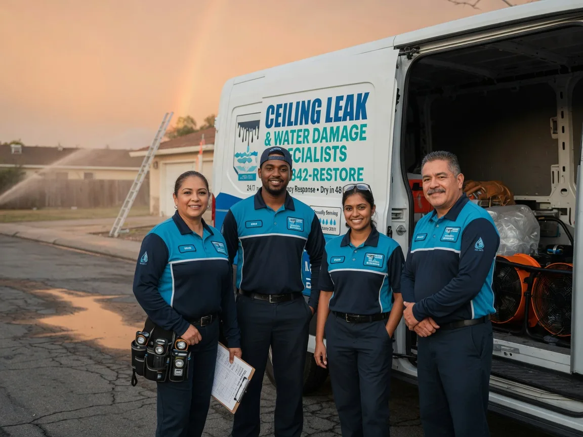 Ceiling Leak Cleanup company in North Judson, IN